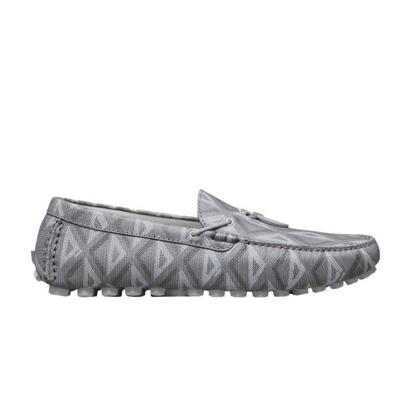 Dior Other - Dior Odeon Driver Men’s Loafers 'CD Diamond - Grey'